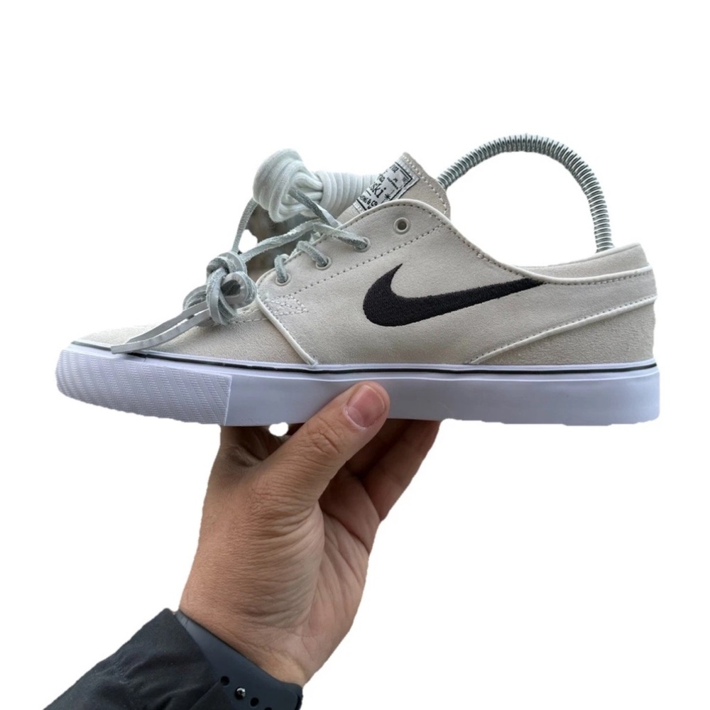 Men's Nike SB Zoom Janoski OG+ Summit White Grey Black FD6757-100 Size 6 New - Picture 3 of 7